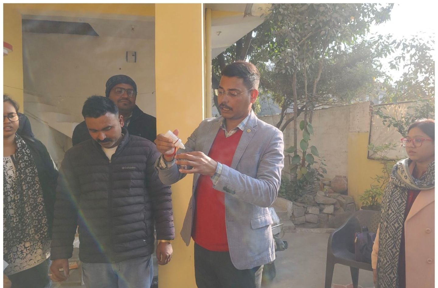 नगर पालिका  ने कराई पानी की जाँच, सीएमओ खुद रहें मौज़ूद|   