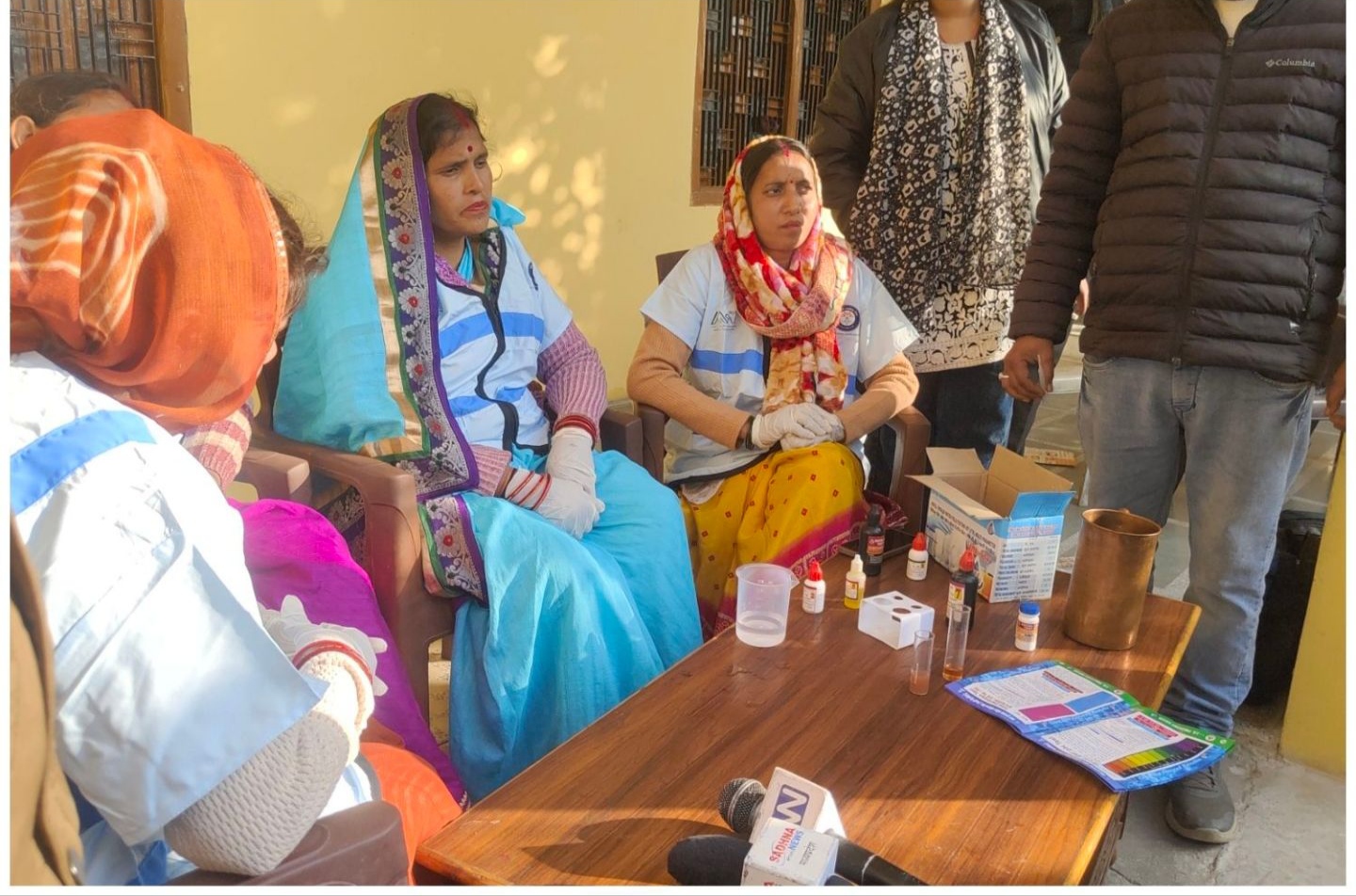 नगर पालिका  ने कराई पानी की जाँच, सीएमओ खुद रहें मौज़ूद|   