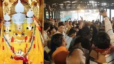 नलखेड़ा: पंडितों को 'हरामखोर' कहा, खुद को CM का रिश्तेदार बतलाया, मंदिर के पंडित 'हवन' बंद कर धरने पर बैठे 