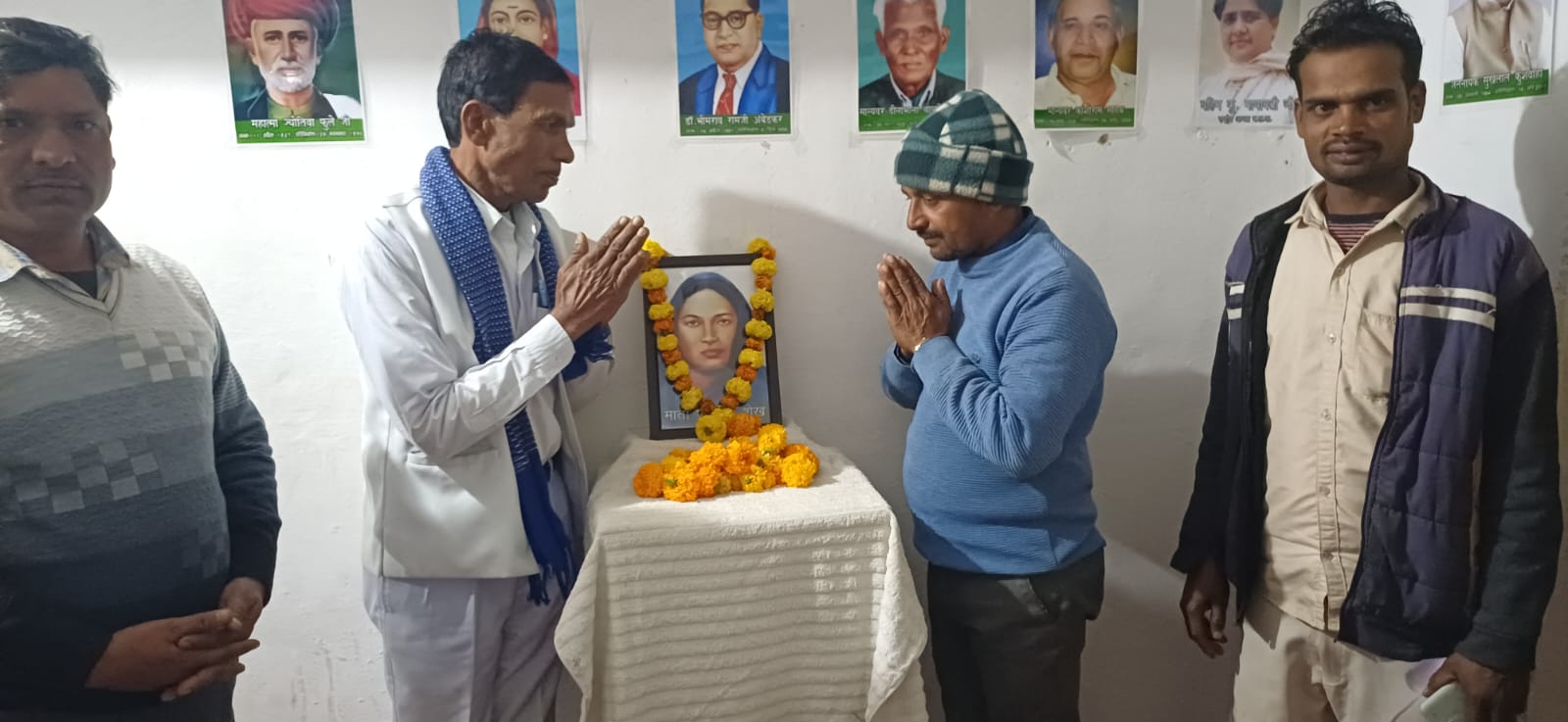 बसपा ने पथरिया में मनाई माता फातमा शेख की 195वीं जयंती