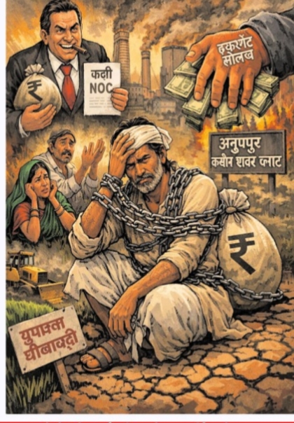 अनूपपुर में पावर प्लांट की 'तानाशाही': किसानों के अधिकारों पर संकट