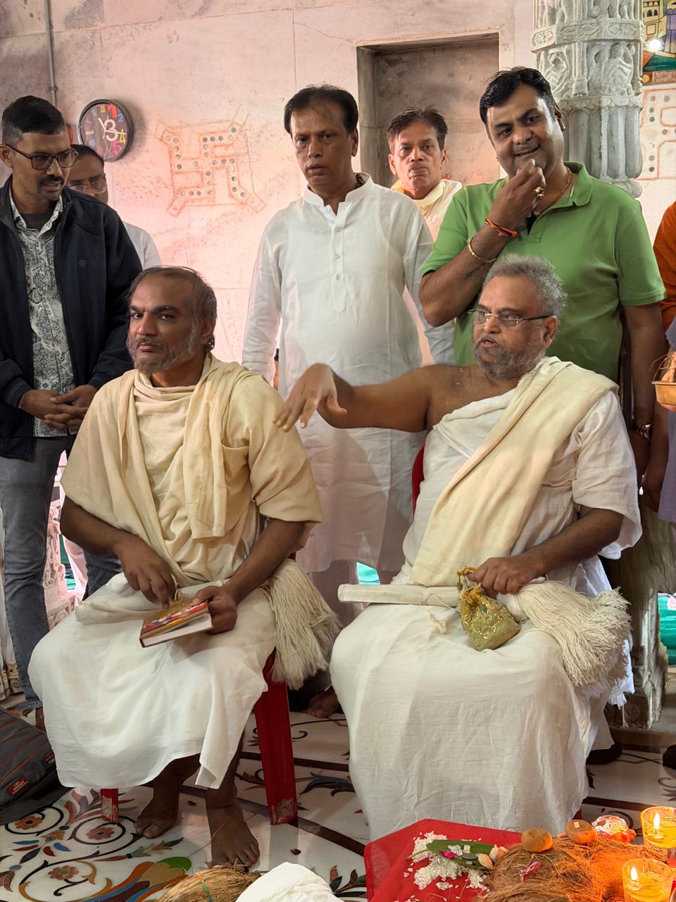 श्री कुन्थुनाथ जिनप्रसाद की 12वीं वर्षगांठ: ध्वजारोहण महोत्सव का भव्य आयोजन
