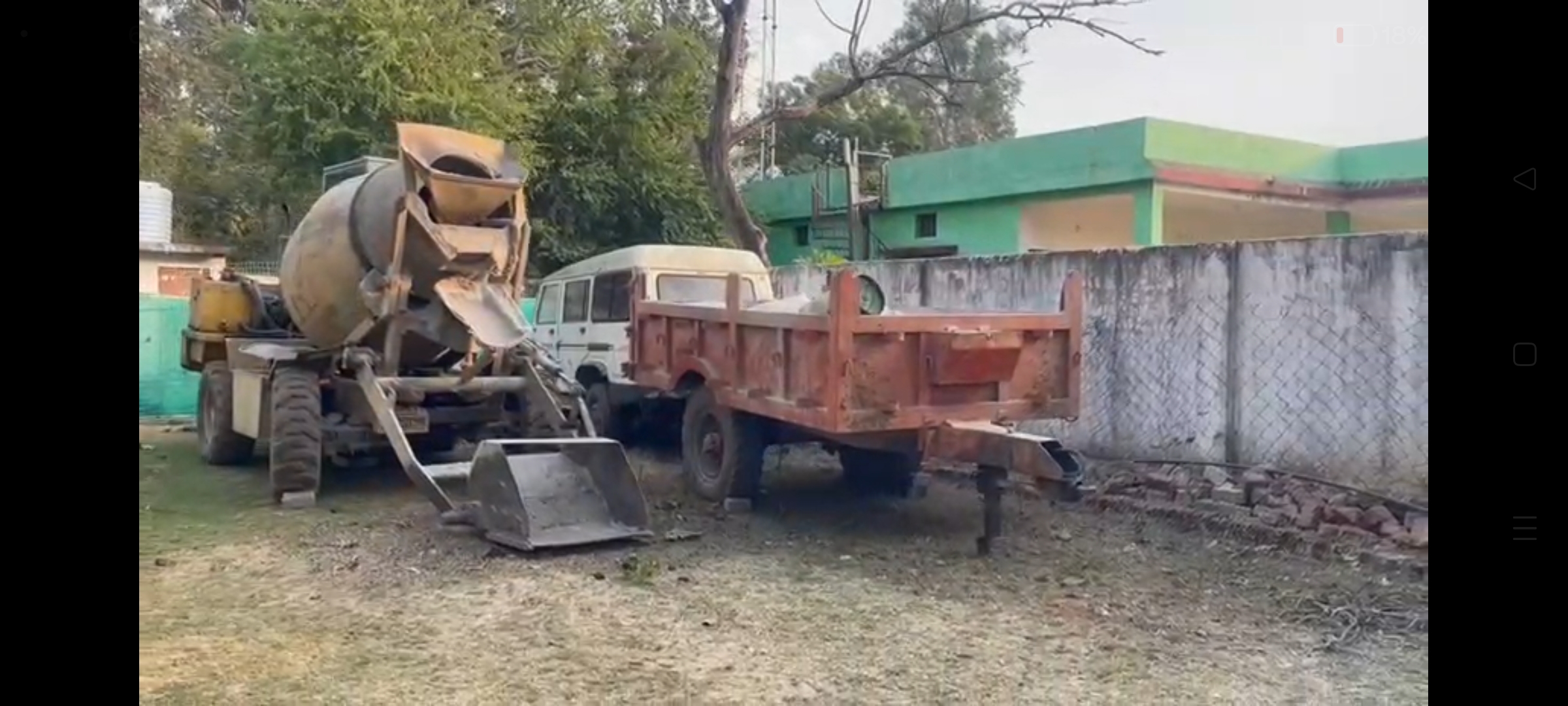 अवैध रूप से वन भूमि पर सीसी रोड निर्माण पर वन विभाग की बड़ी 