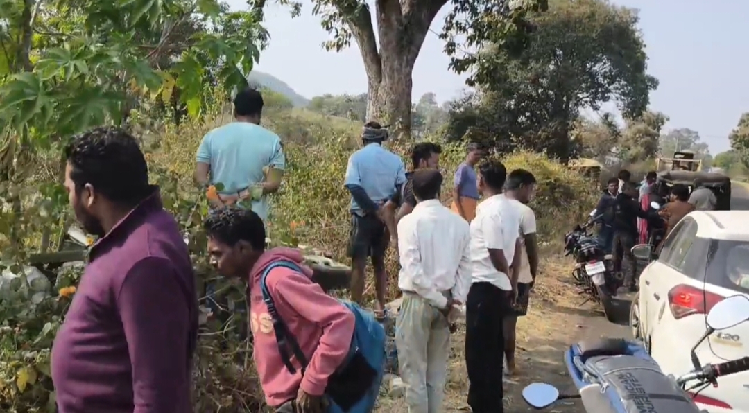 अमरकंटक थाना क्षेत्र में बड़ा सड़क हादसा