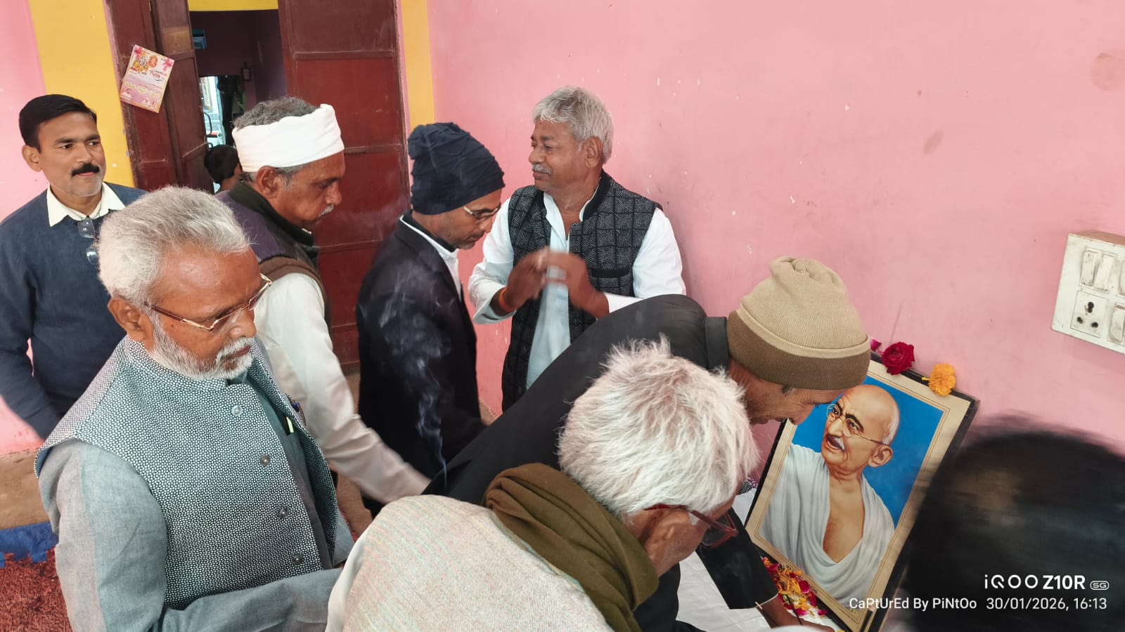 त्योथर: महात्मा गांधी की पुण्यतिथि पर विशेष कार्यक्रम का आयोजन