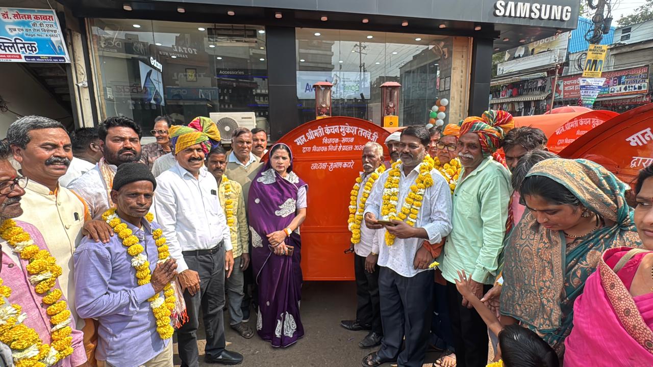 संत रविदास जयंती पर हुआ आयोजन,गुमटियों का हुआ वितरण
