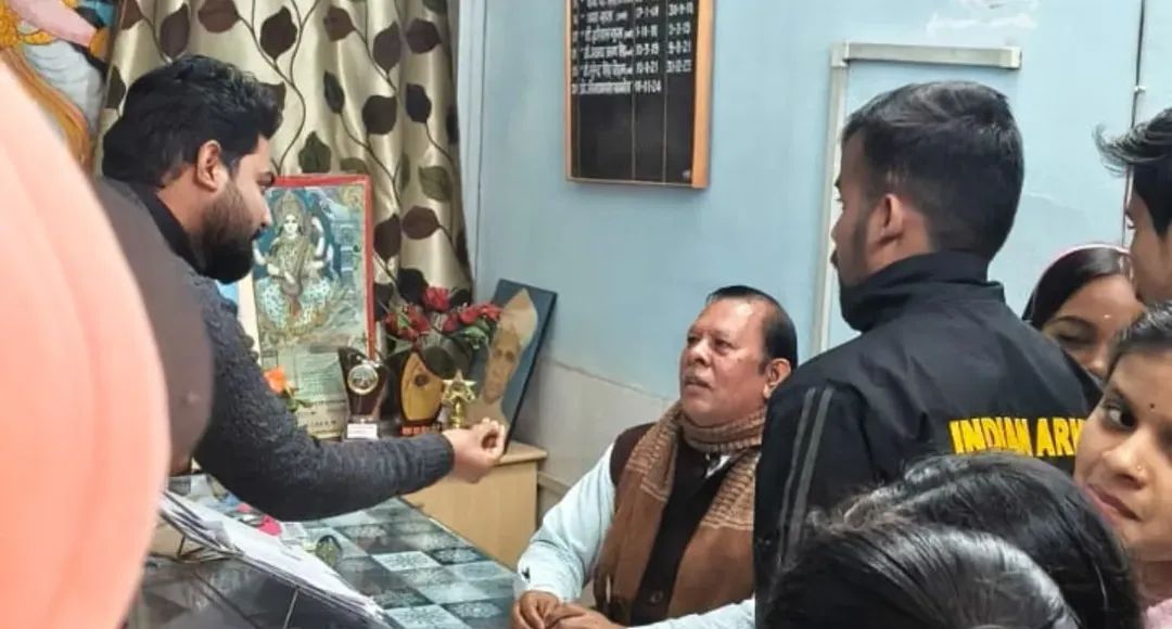 सीधी | शासकीय कन्या स्नातकोत्तर महाविद्यालय में छात्राओं की समस्याओं पर एनएसयूआई का ज्ञापन