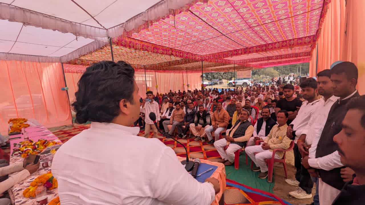 त्योंथर: विधायक सिद्धार्थ तिवारी 'राज' ने किया बदौली में विकास कार्यों का भूमि पूजन