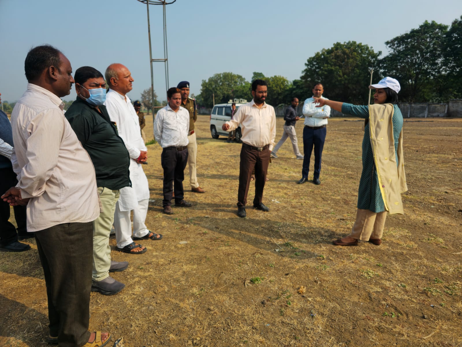 प्रदेश के राज्यपाल मंगू भाई पटेल के जिले के प्रस्तावित कार्यक्रम को लेकर प्रशासन हुँआ अलर्ट मोड़ पर 
