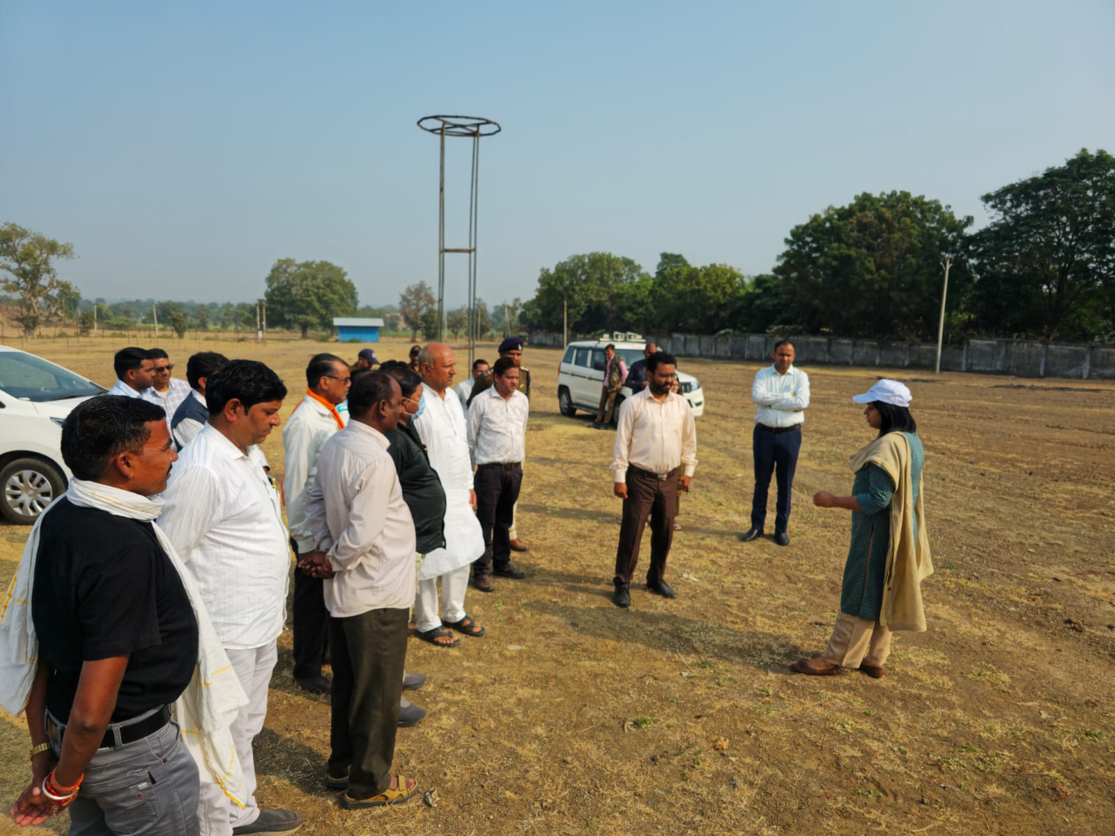 प्रदेश के राज्यपाल मंगू भाई पटेल के जिले के प्रस्तावित कार्यक्रम को लेकर प्रशासन हुँआ अलर्ट मोड़ पर 