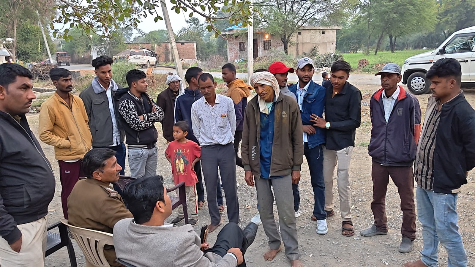 घोड़े पर बेटे की रछवाई  निकालने पिता ने मांगी पुलिस सुरक्षा
