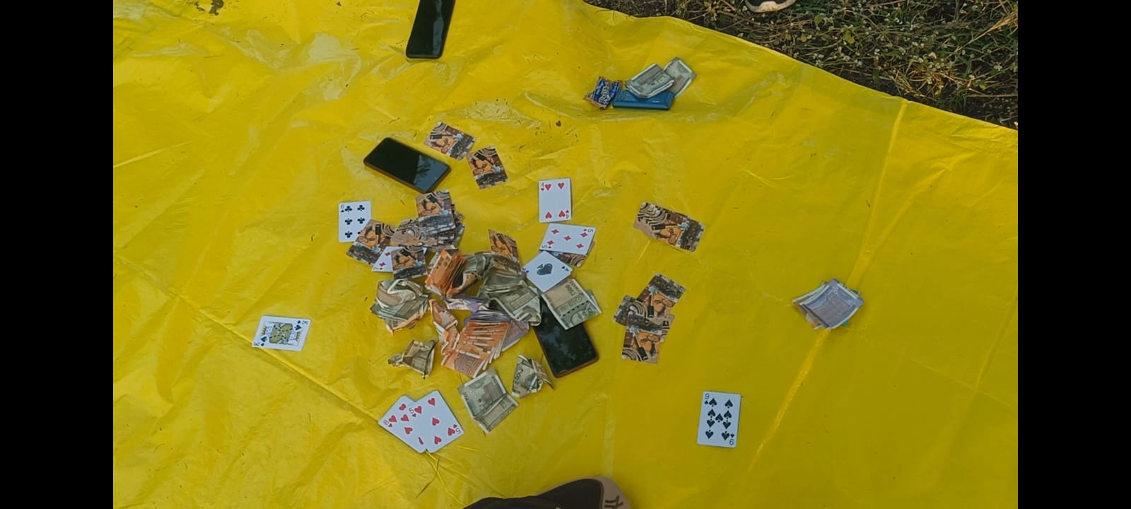बीना विधानसभा के ग्राम गोधना में पुलिस की बड़ी कार्रवाई: जुआ खेलते हुए 6 गिरफ्तार, 6 फरार