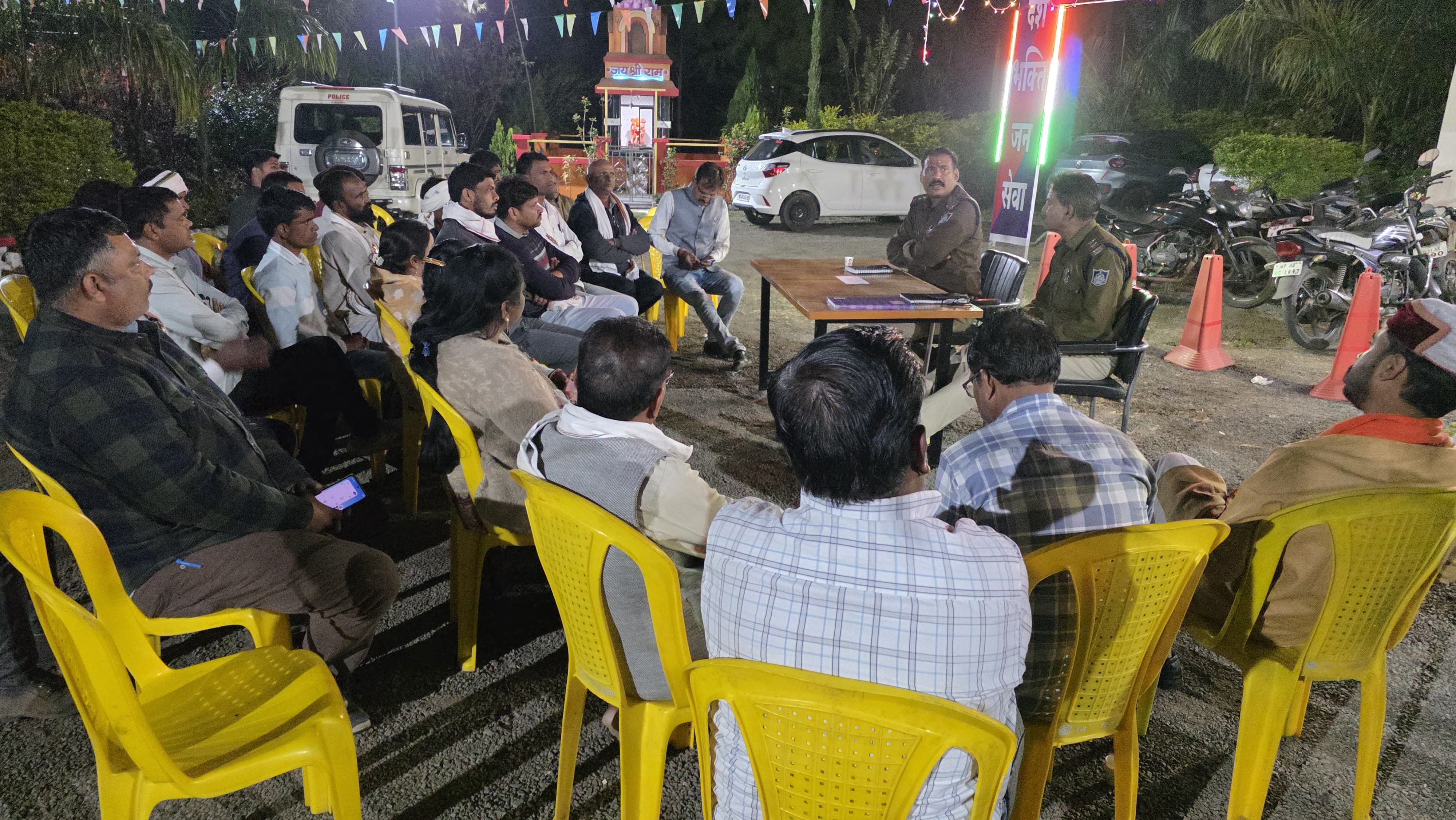 सालबर्डी शिवधाम महाशिवरात्रि मेला पूर्व शांति समिति की बैठक हुई सम्पन्न।