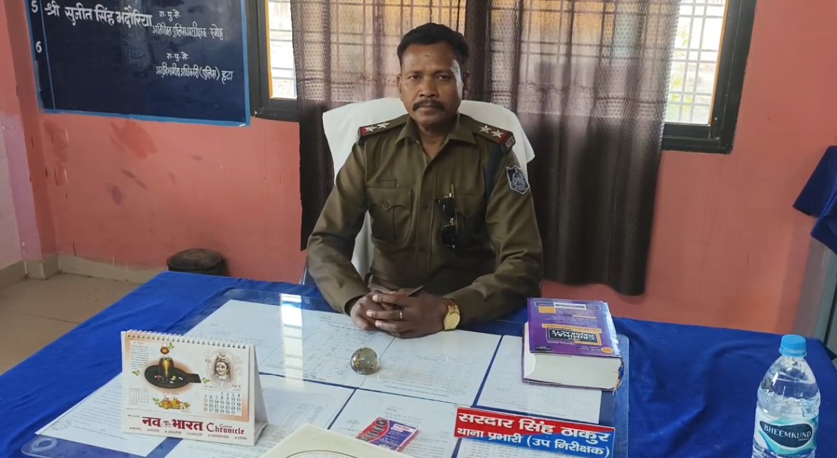 दमोह: गौवंश तस्करी आरोपी की गिरफ्तारी पर ग्रामीणों का हमला