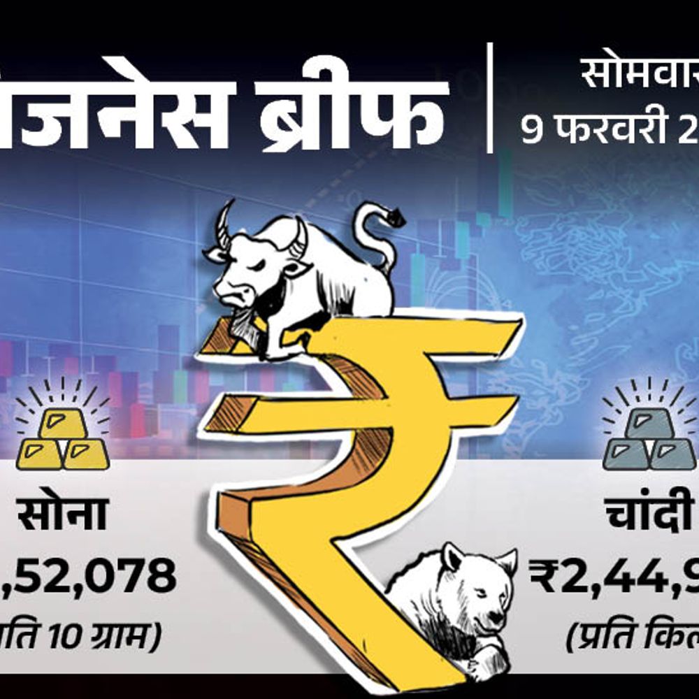 नए इनकम टैक्स नियमों का ड्राफ्ट जारी एफपीआई ने फरवरी में अब तक आठ हजार एक सौ उनतीस करोड़ की खरीदारी की शीर्ष दस कंपनियों में आठ की वैल्यू चार लाख पचपन हजार करोड़ बढ़ी