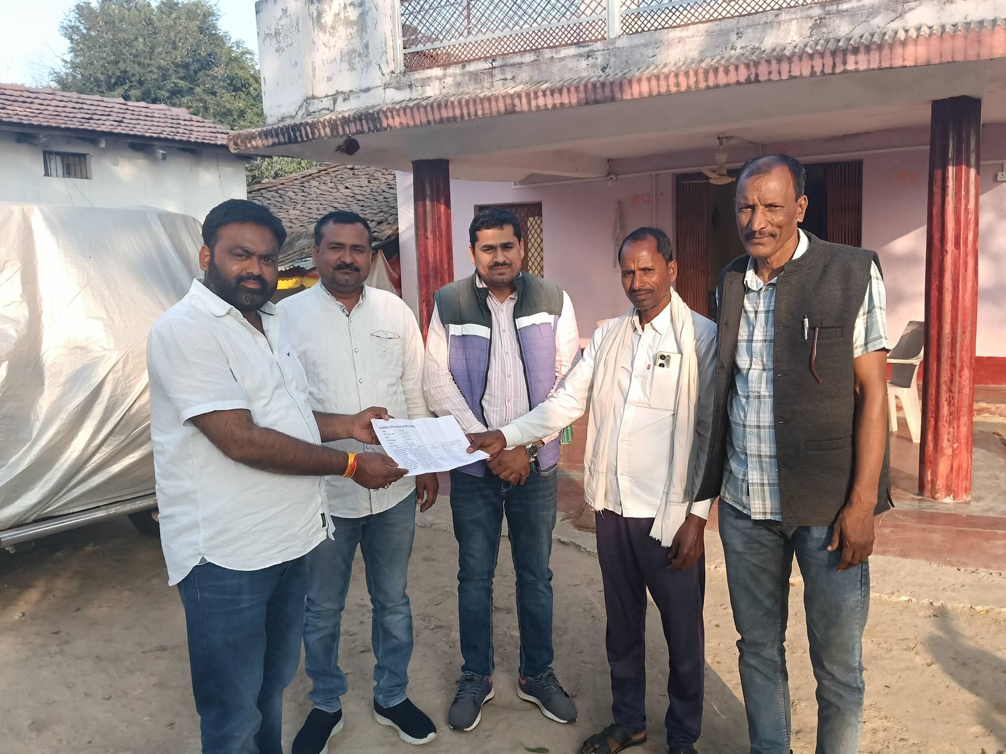 ग्राम पंचायत कारीमाटी में संगठन सृजन अभियान: पंचायत समिति का गठन