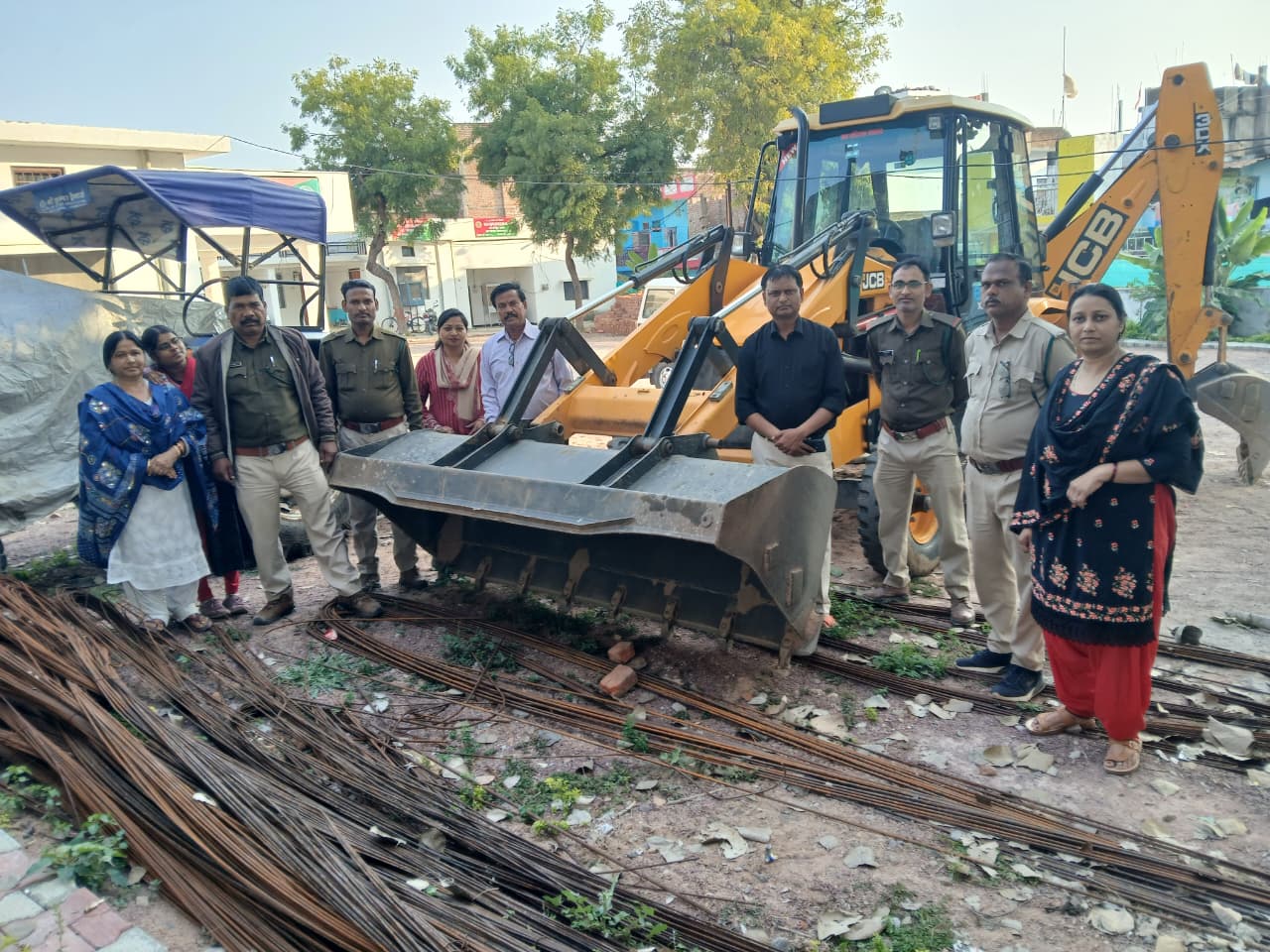 जतारा  वन परिक्षेत्र में आधी रात वन विभाग की कार्रवाई