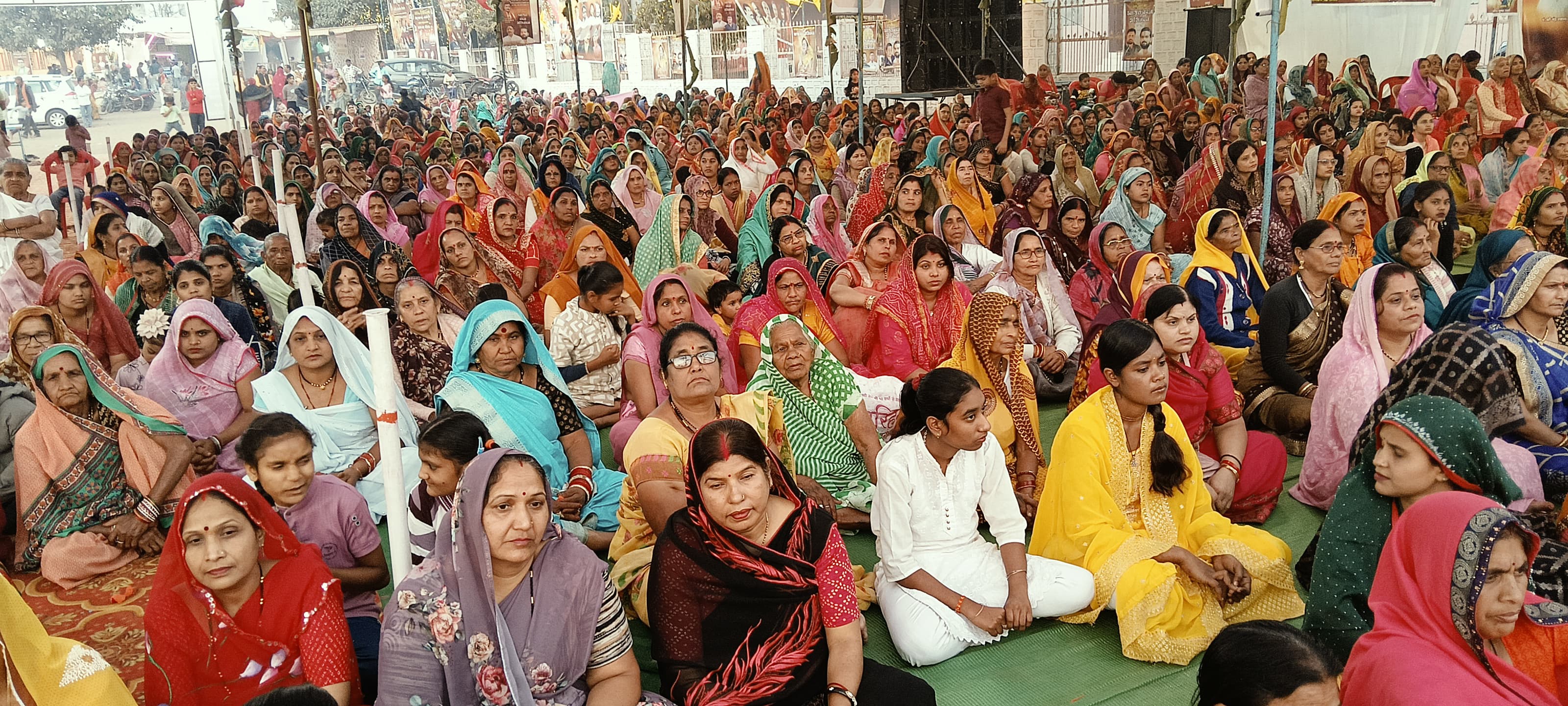 श्रीमद्भागवत महापुराण कथा में उमड़ा आस्था का सैलाब पांचवें दिन भक्ति, पर्यावरण और आत्मचिंतन का दिया गया संदेश 