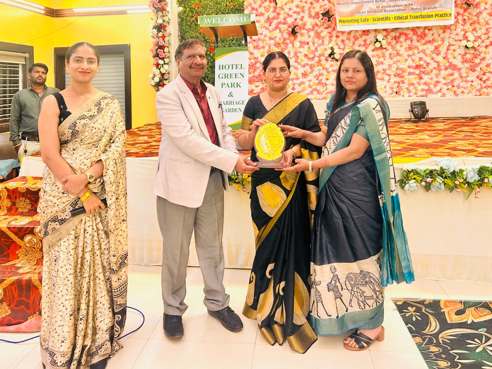 रैशनल यूज़ ऑफ ब्लड एंड ब्लड कंपोनेंट्स पर सीएमई का आयोजन  स्वास्थ्य विभाग और आईएमए का संयुक्त आयोजन  posted by Sachin Jain from Betul