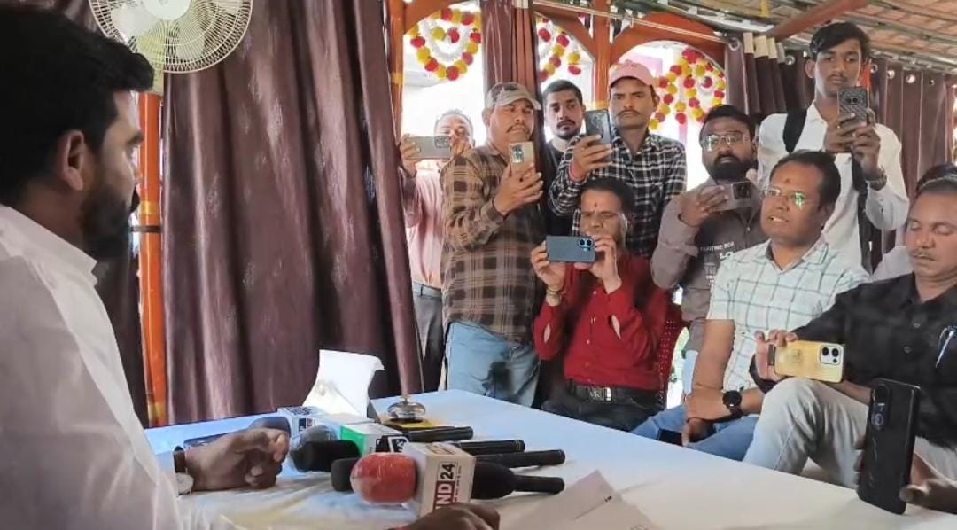 बीना के गडा ग्राम पंचायत में भ्रष्टाचार 