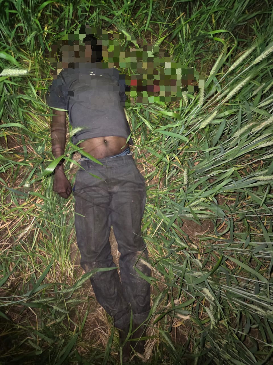 बढ़ईचल वार्ड नंबर-9 में खेत में मिली अज्ञात लाश से फैली सनसनी, पुलिस जांच शुरू posted by Mohammad Asif Langha from Amla