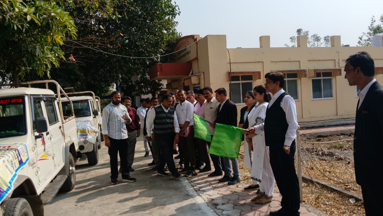 नेशनल लोक अदालत 14 मार्च 2026: प्रचार वाहन को हरी झंडी posted by Kamlesh Panchal from Budhni