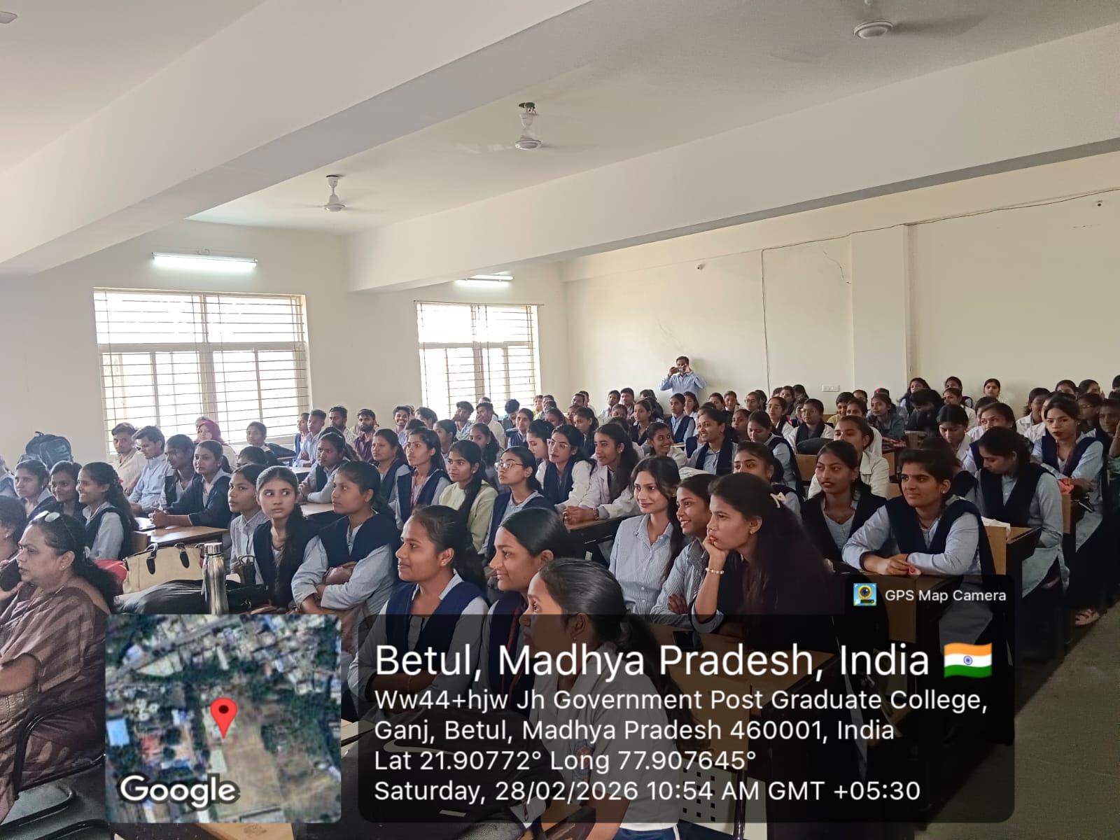 राष्ट्रीय विज्ञान दिवस पर बेटियों के वैज्ञानिक योगदान को मिला मंच posted by Sachin Jain from Betul