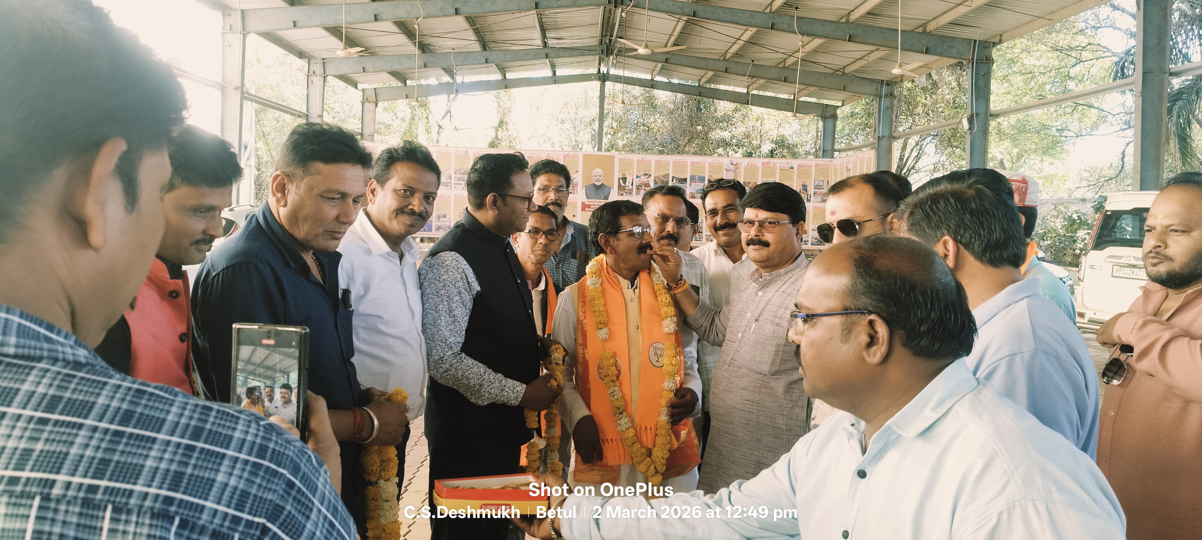 अशोक पांसे बने किसान मोर्चा प्रदेश महामंत्री,मगोना खुर्द में हुआ भव्य स्वागत posted by Mohammad Afsar  from Multai