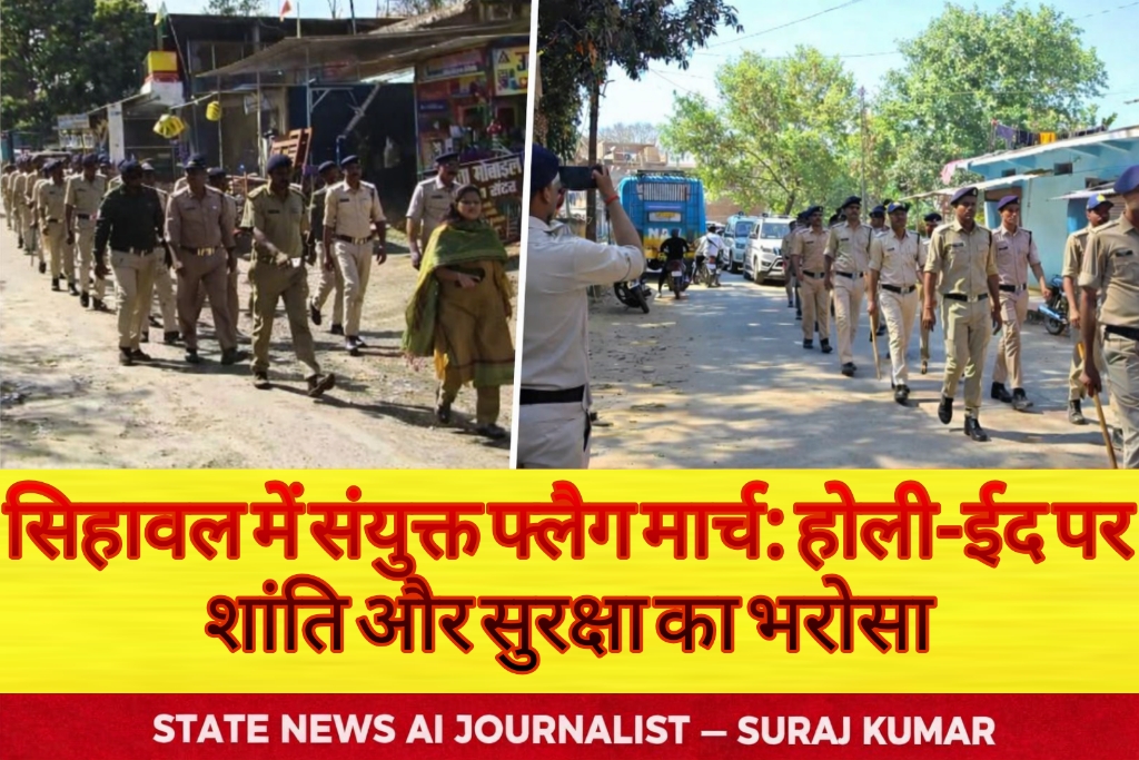 सिहावल में होली ईद पर शांति का संदेश posted by Suraj Kevat