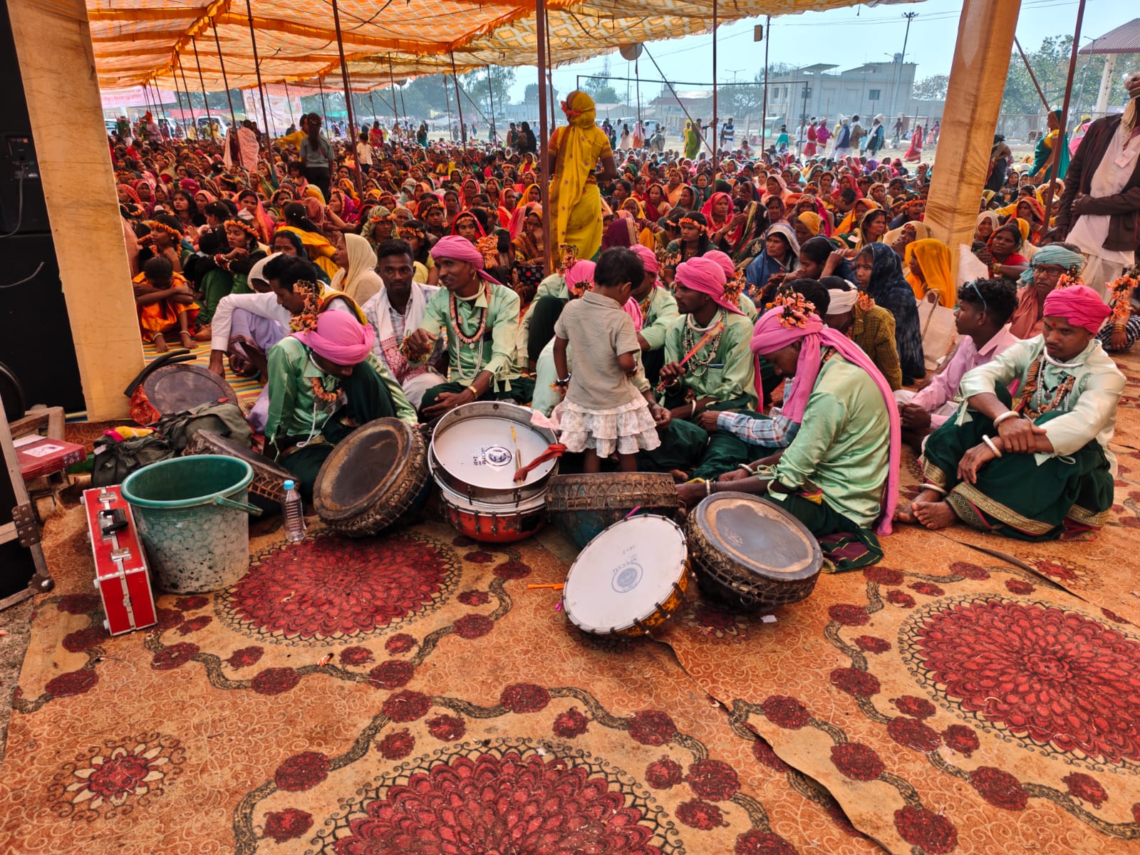 अमरकंटक में गोंडवाना समाज रंग पंचमी को धूर पंचमी “सृष्टि दिवस” के रूप में मनाया  posted by Kishor Kumar Soni  from Anuppur