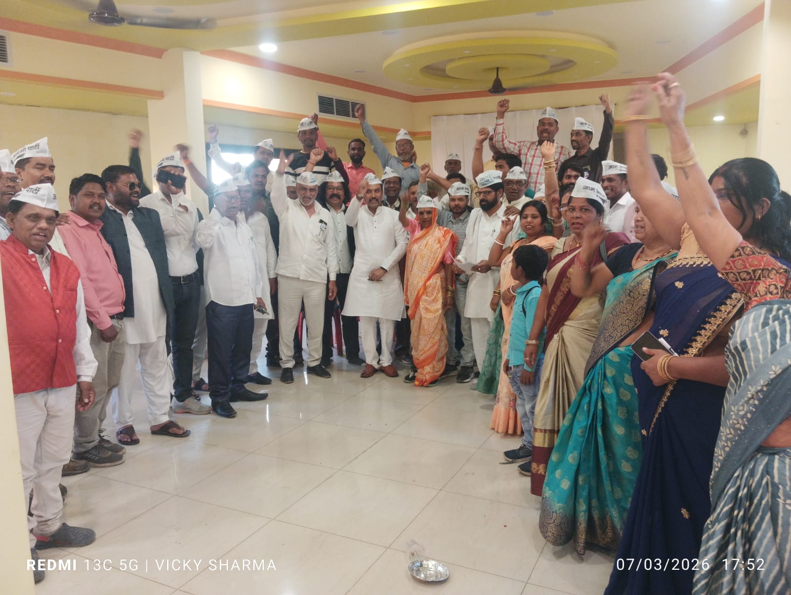 नव नियुक्त पदाधिकारियों का बैतूल में सम्मान, आम आदमी पार्टी ने बनाई संगठन विस्तार की रणनीति posted by Mohammad Asif Langha from Amla