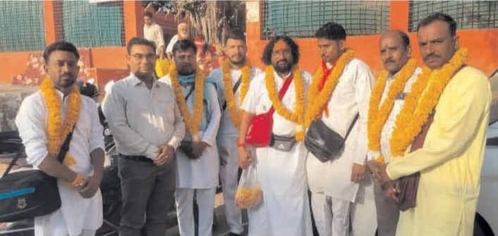 नर्मदा परिक्रमा के दौरान गीता ज्ञान का संदेश: 'मेरे और तेरे का भाव विनाश का कारण' posted by Lokesh Davde