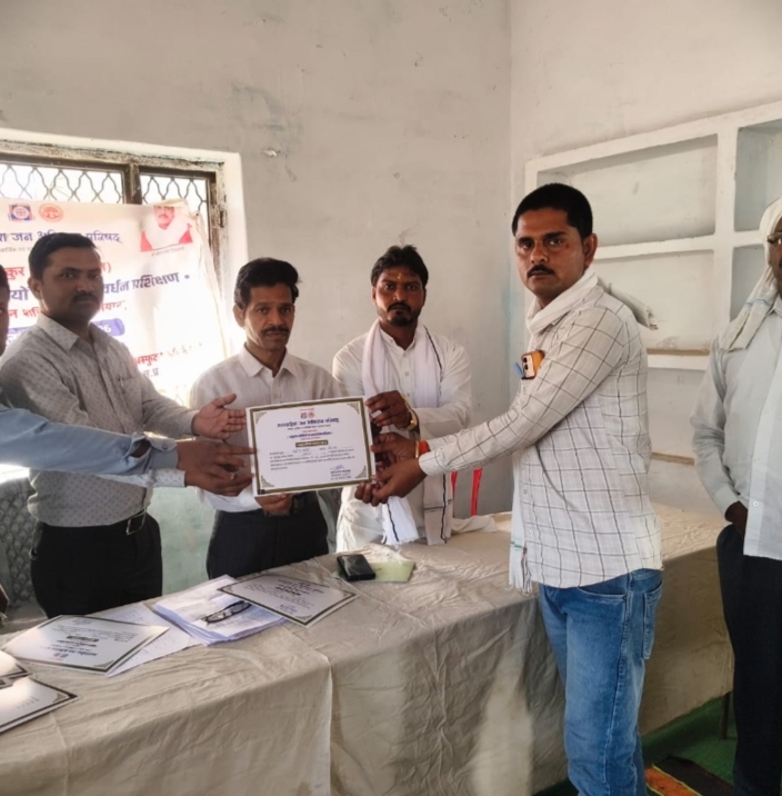 मध्य प्रदेश जन अभियान परिषद:  अंतर्गत ग्राम विकास प्रस्फुटन समिति का प्रशिक्षण संपन्न