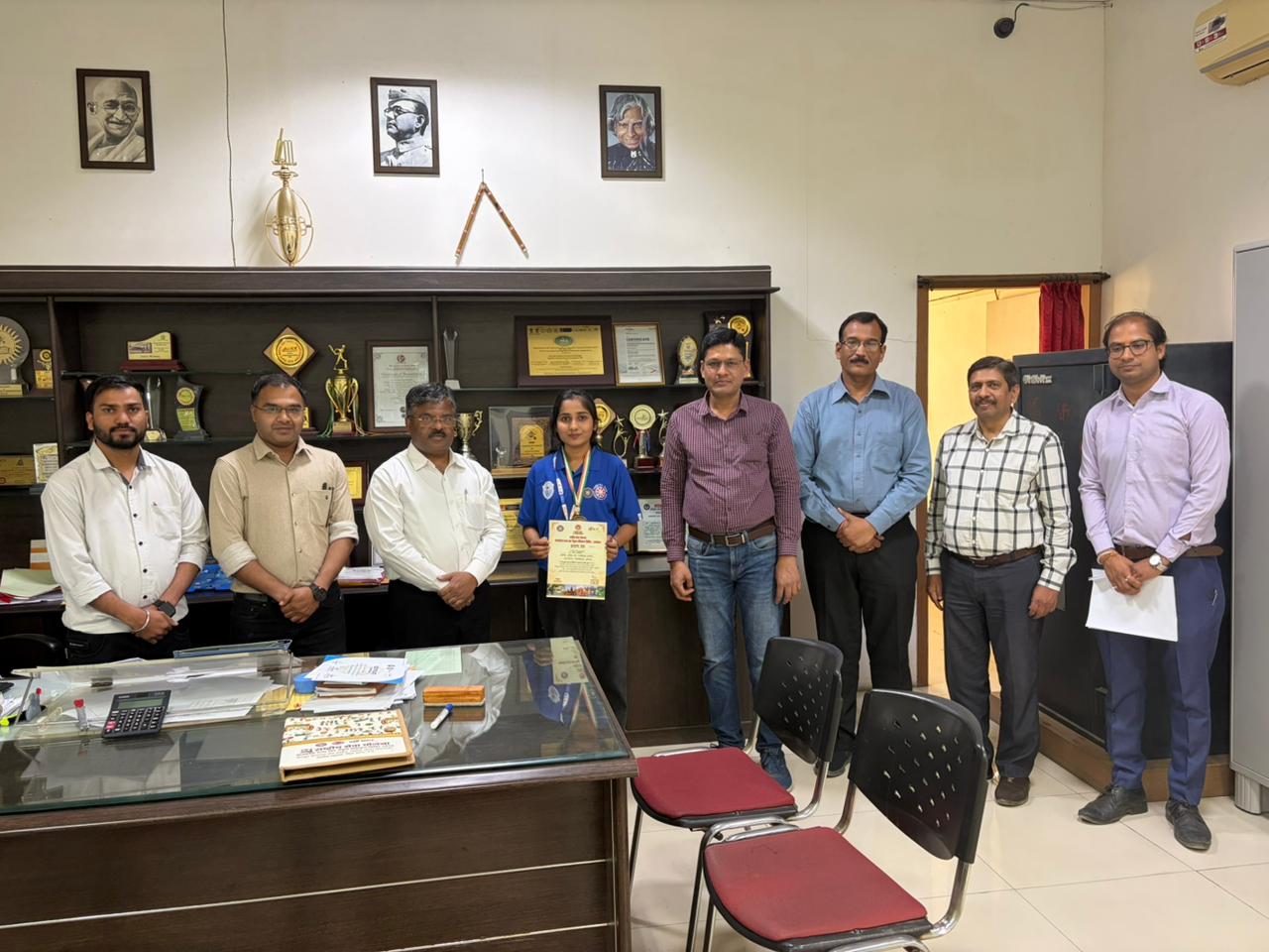 बैतूल की बेटी प्रज्ञा सूर्यवंशी ने राज्य स्तरीय एनएसएस शिविर में बढ़ाया जिले का मान posted by Sachin Jain from Betul