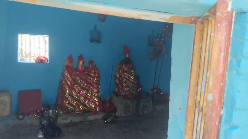 मंदिर में मधुमक्खियों का हमला भक्तों में अफरातफरी posted by Arvind Tiwari from Teonthar