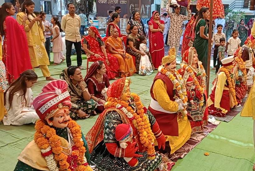 निमाड़ में चैत्र नवरात्र में मां गणगौर का भव्य उत्सव, परंपरा और आस्था का अद्भुत संगम posted by Ghanshyam Mahilya from Khandwa