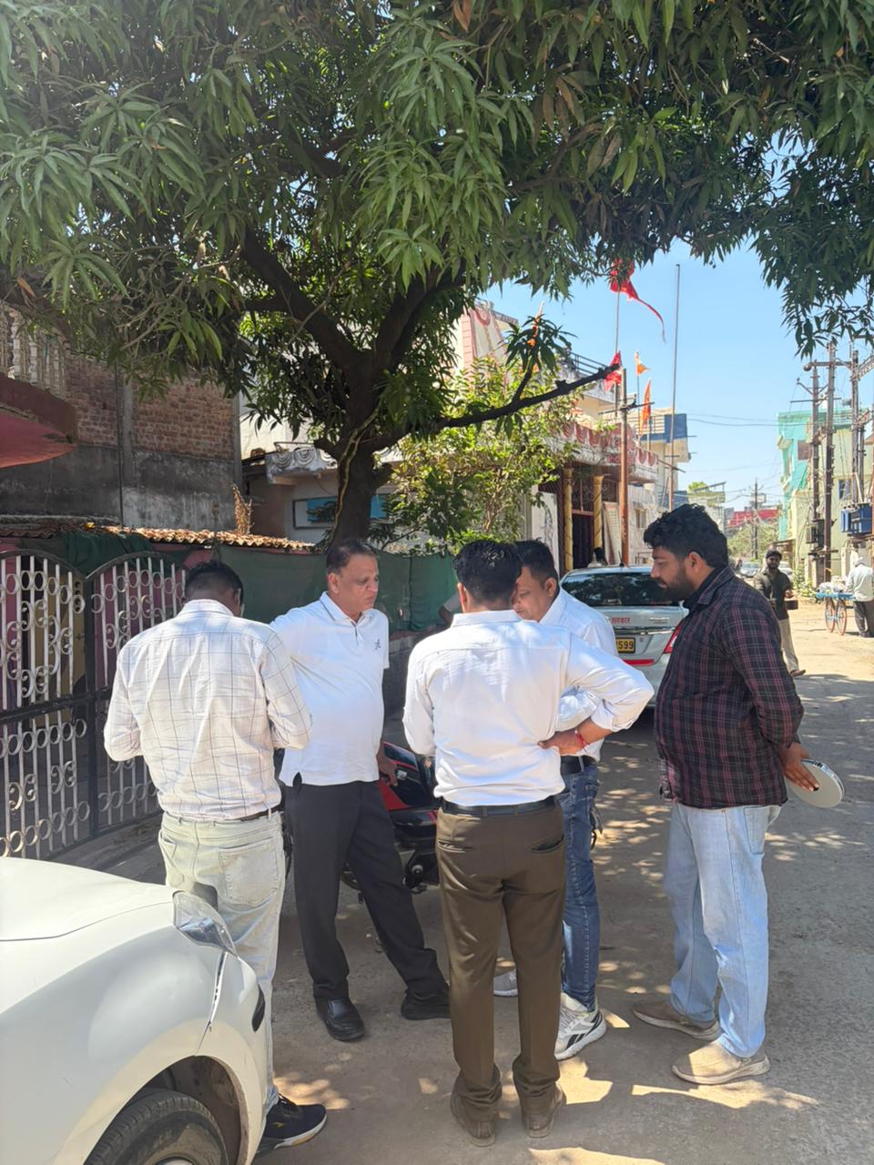 नर्मदापुरम सीवरेज परियोजना का निरीक्षण, posted by Durgesh Bhatt from Hoshangabad