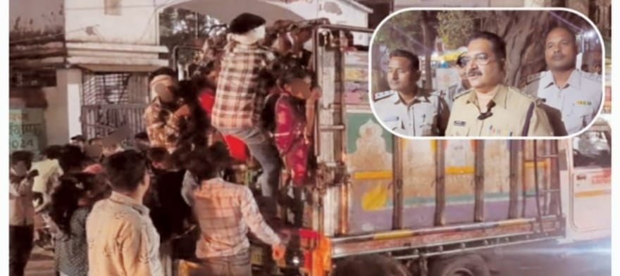 ओवरलोड पिकअप वाहनों को रोका, तो यातायात थाने में जमा हो गए मजदूर, मौके पर पहुंचे एसडीओपी, टीआई पिकअप के नंबर नोट कर करना पड़ा रवाना posted by Lokesh Davde