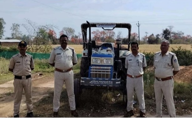 अवैध रेत उत्खनन पर इंदवार पुलिस की प्रभावी कार्यवाही posted by KD Khan from Umaria