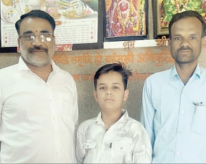 गौरझामर के उदय प्रताप सिंह ने बढ़ाया मान, जवाहर नवोदय विद्यालय प्रवेश परीक्षा में हुए चयनित