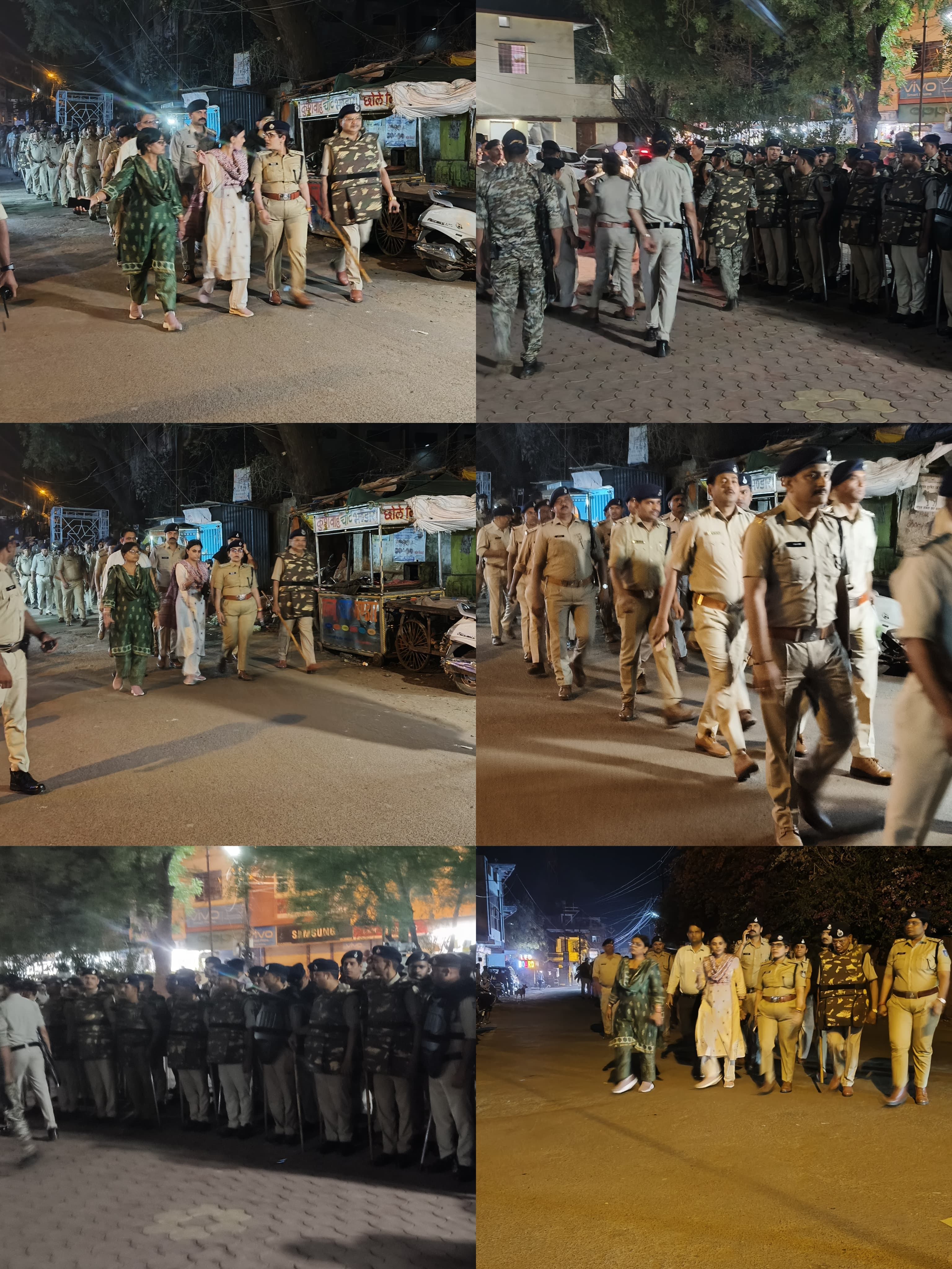 शहर में शांति सुरक्षा हेतु पुलिस की व्यापक तैयारी posted by Ved Parkash Arya from Guna