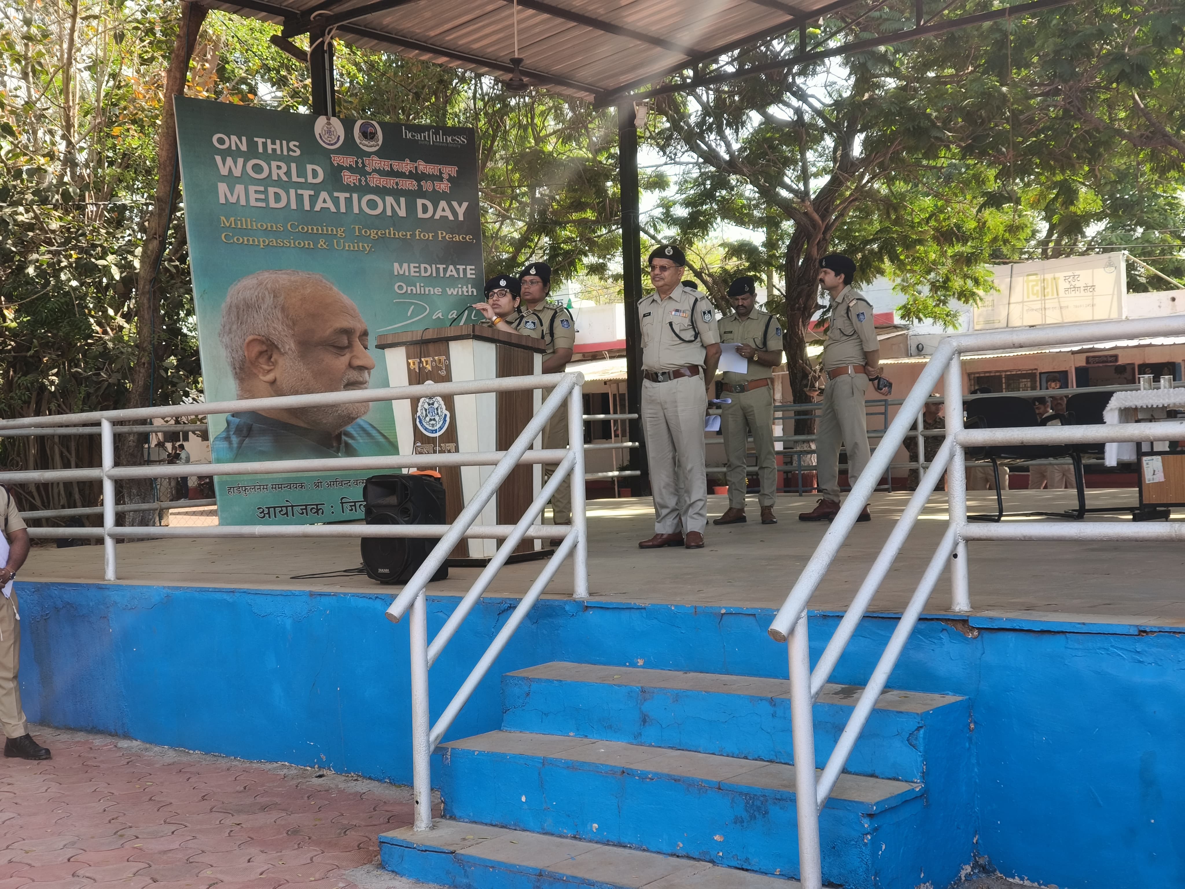 रामनवमी पर्व के लिए पुलिस सुरक्षा तैयारी तेज posted by Ved Parkash Arya from Guna