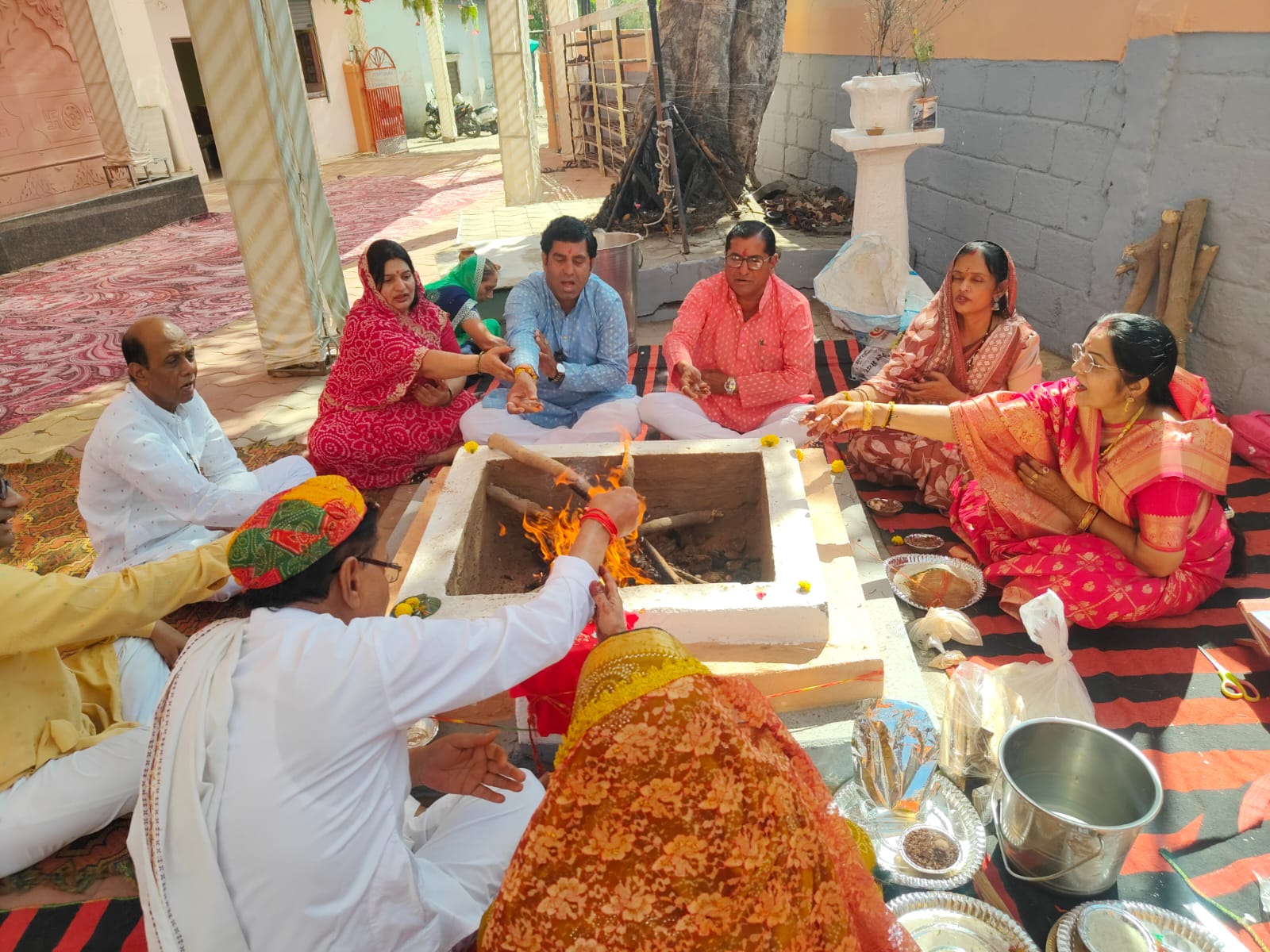  श्रीराम नवमी पर हुँआ विशाल भंडारा प्रारंभ, हजारों श्रद्धालुओं कर रहे प्रसादी ग्रहण