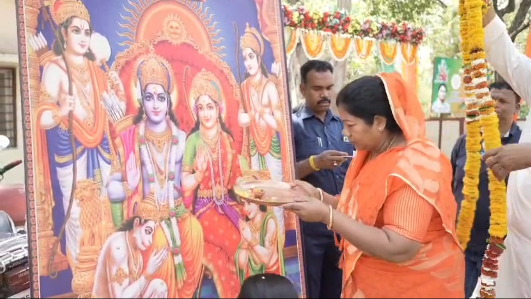 मंडला शहर में राम भक्ति की धूम posted by Yogesh Chourasia  from Mandla