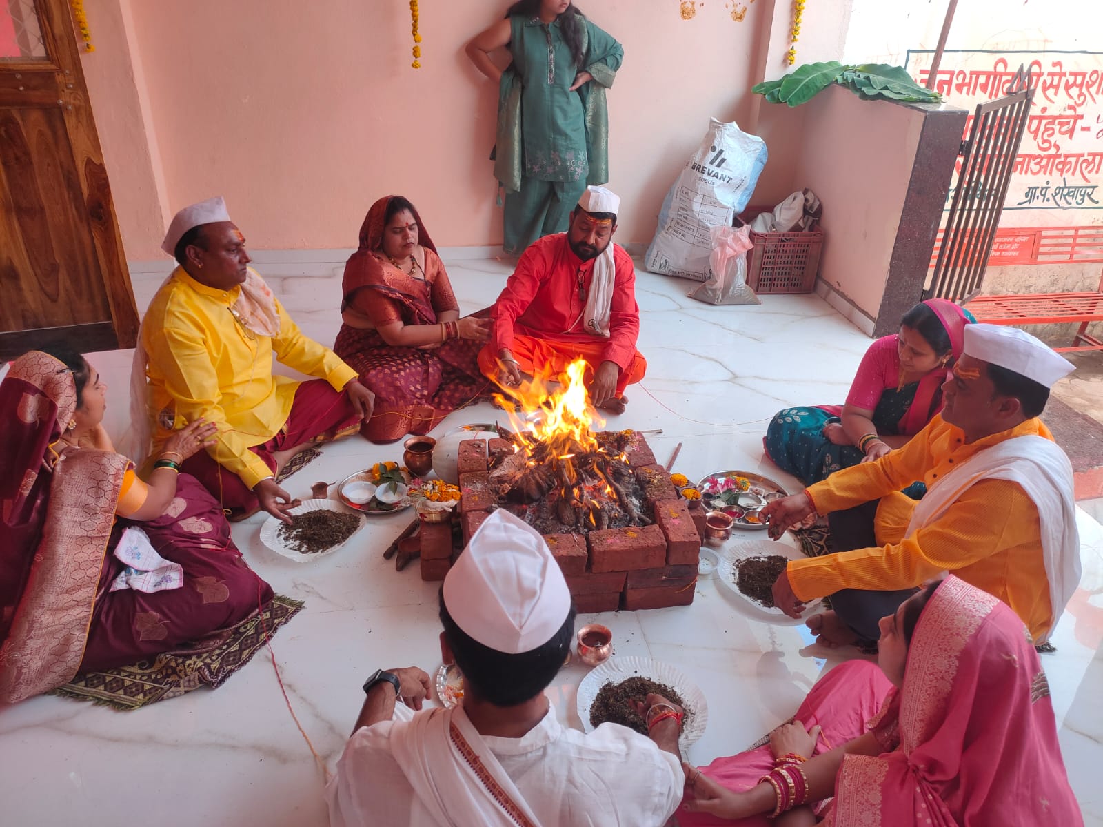 शेखापुर में विराजे श्री रामलला वैदिक मंत्रोच्चार से हुआ भव्य आयोजन posted by Nagin Mhajan