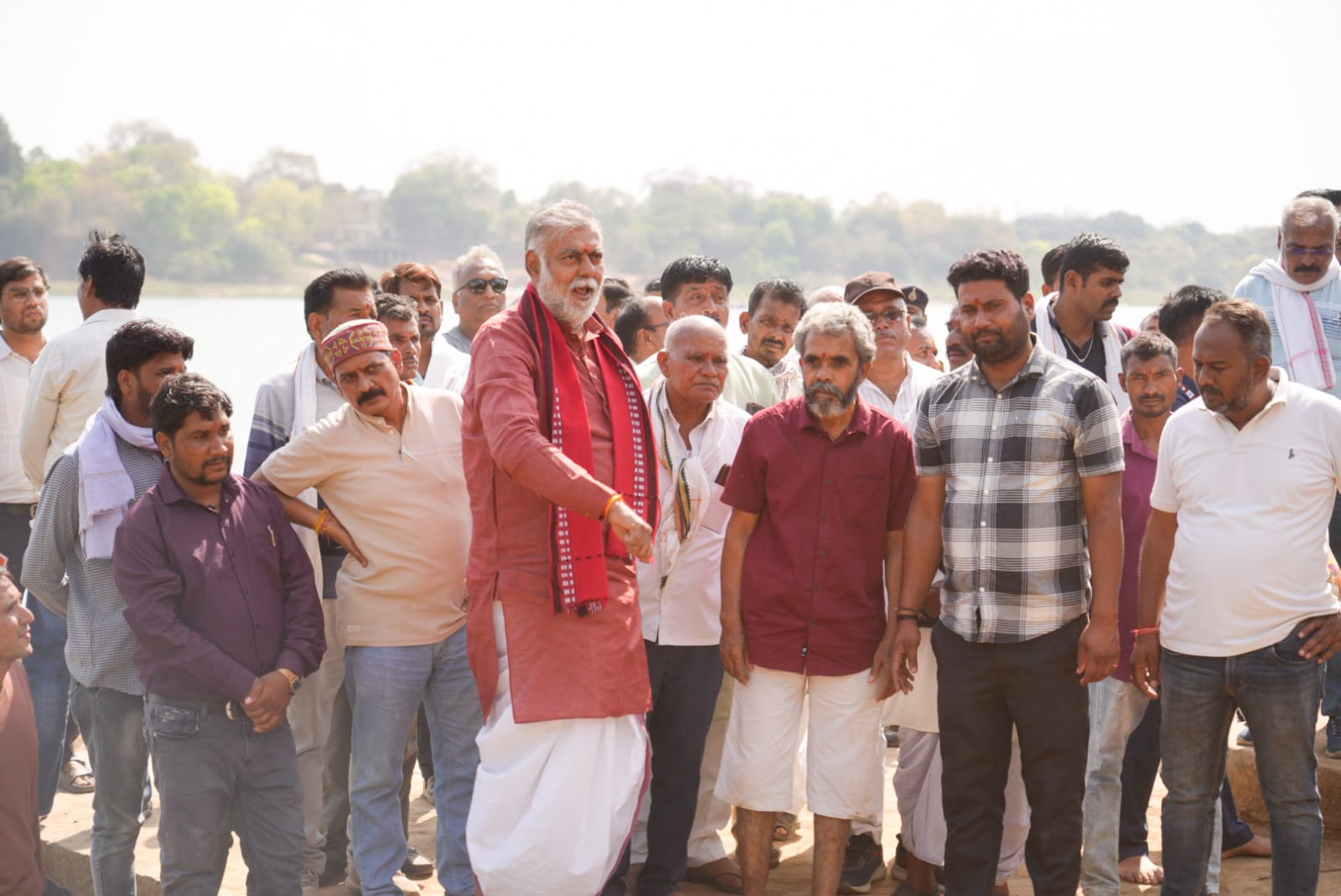 गुंजारी नर्मदा संगम घाट पर मंत्री प्रहलाद सिंह पटेल का दौरा: जनसेवा और संवेदनशीलता का अद्वितीय उदाहरण posted by State News AI Desk 