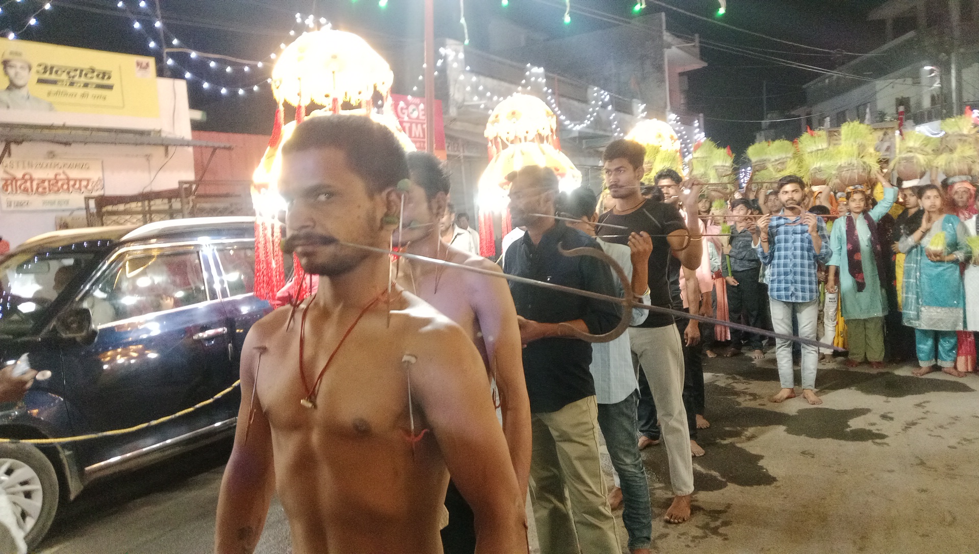 सागर जिले में धूमधाम से निकला मां बूढ़ी खेर माई धूमावती का विसर्जन चल समारोह posted by Satish Sen from Deori