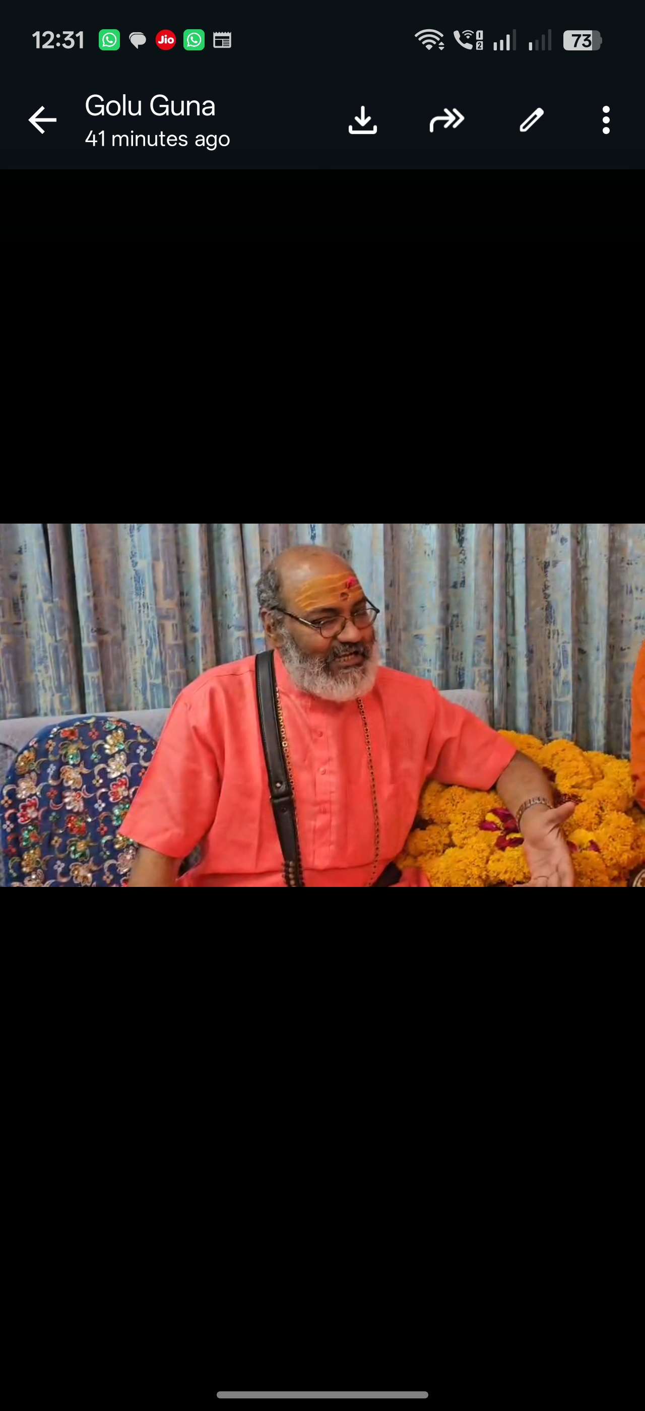 महंत यति नरसिंहानंद के बयान से बवाल posted by Ved Parkash Arya from Guna