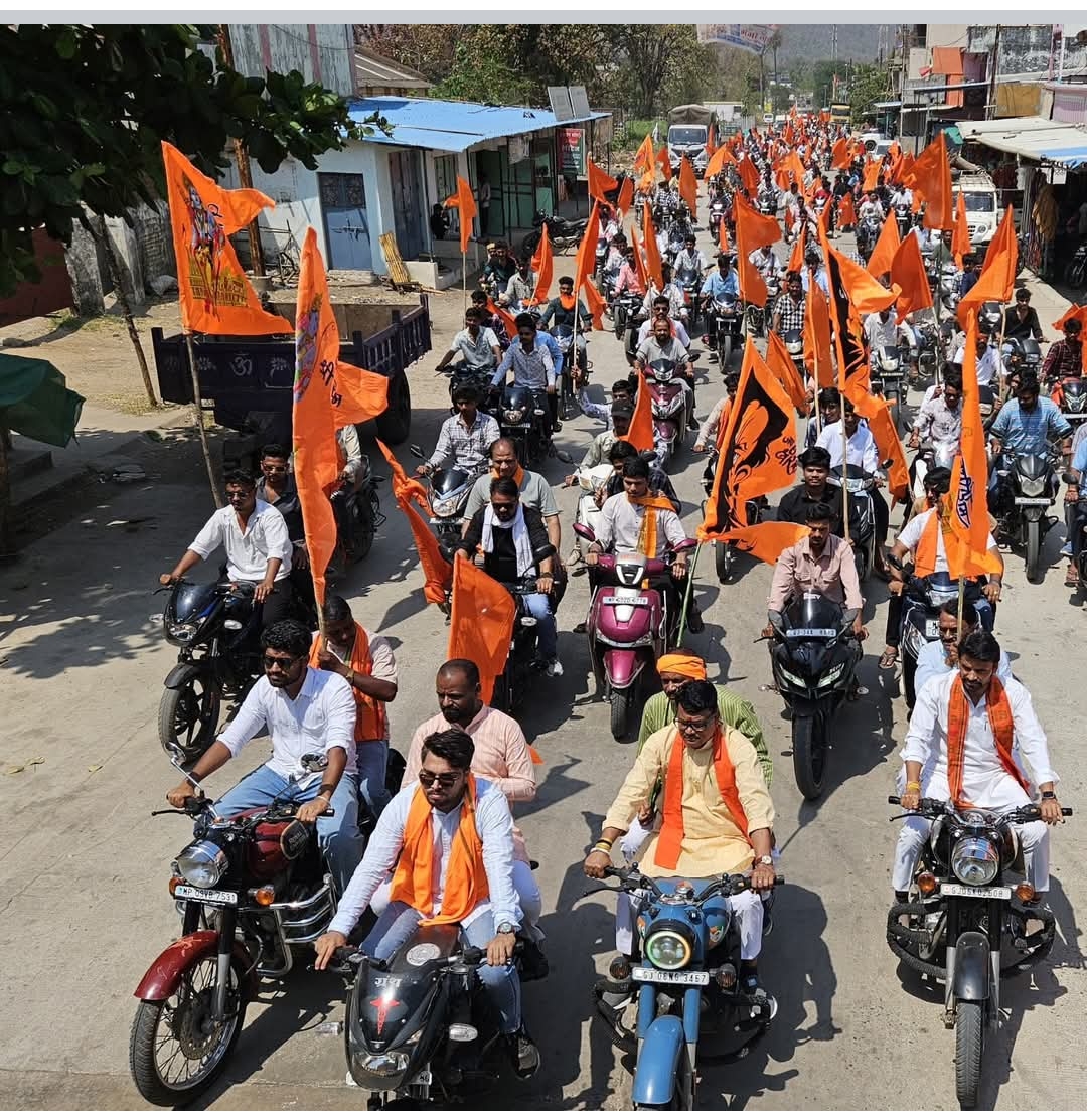 प्रभु श्री हनुमान जी की जयंती पर निकली विशाल वाहन रैली, केबिनेट मंत्री ने किया नेतृत्व,