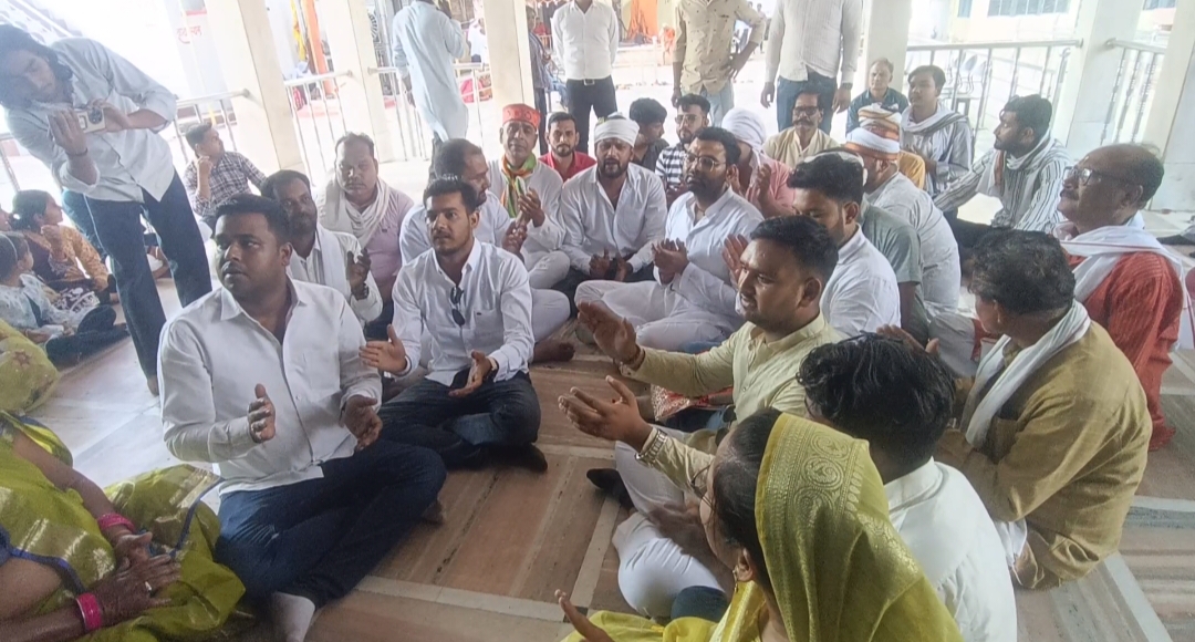 युवा कांग्रेस अध्यक्ष का बिरसिंहपुर पाली में शक्ति प्रदर्शन